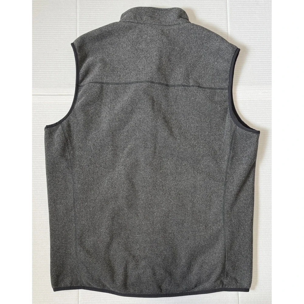 DULUTH TRADING CO - Men's  Gray Fleece Full Zip Vest - Size XL/T - X-Large Tall‎